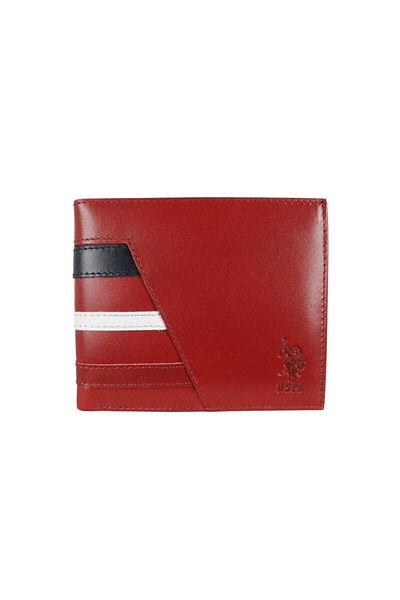 U.S. Polo Assn. Мъжки портфейл - Бордо, модел Plcz8392
