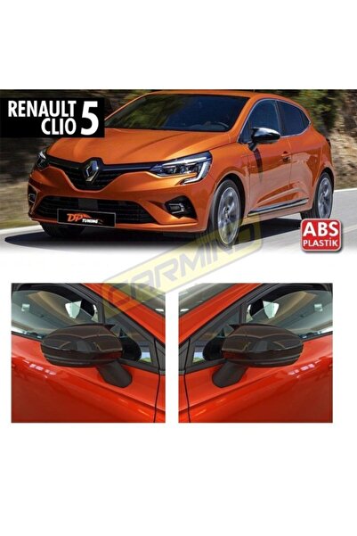 Carmind Renault Clio 5 Batman Yarasa Ayna Kapağı Piano Black 2019-