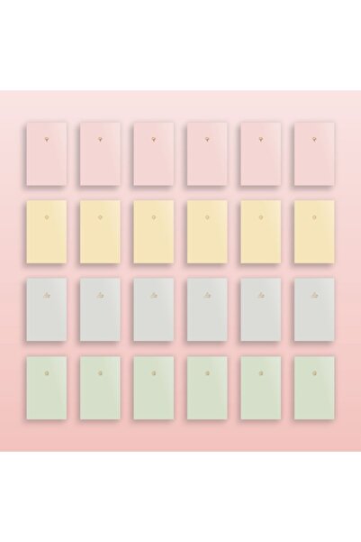 AKILLICA Notebook 24'lü Defter Seti Pastel Defter Seti