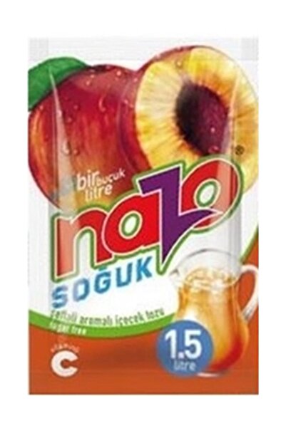 NAZO Soğuk Şeftali İçecek Tozu 9 gr