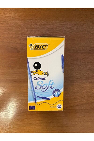 Bic Tükenmez Kalem Cristal Soft 50 Li Mavi 951 434 - 50'li Paket