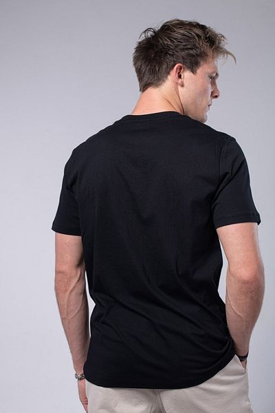 IAMNOTBASIC Men's Black Crew Neck John T-Shirt