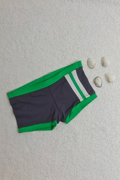 Bombi Boy's Green Shorts Swimsuit