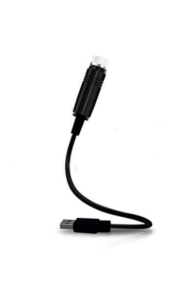 LeonPart Usb Lazer Projektör Disco Işık Mini Led Yıldız Etkisi 4mod Özelliği