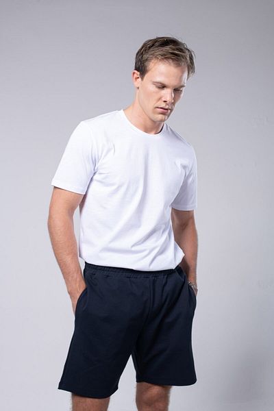 IAMNOTBASIC Men's White Crew Neck John T-shirt