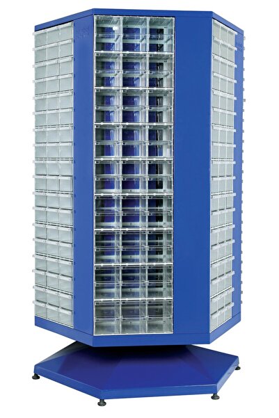 Sembol Plastik Metal Döner Dolap Mt 120 Altıgen