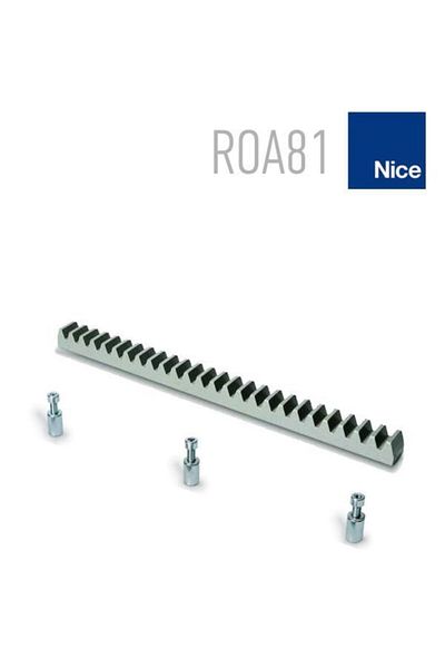 NİCE Cream Rack Steel Threaded - 30x30 Mm (1 METER)