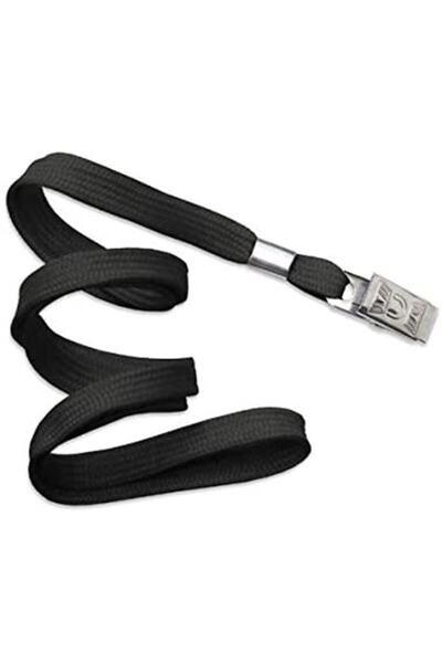 KRAF 510g Metal Klıpsli Kart Askı Ipi Siyah