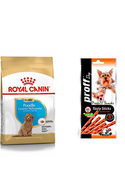 Royal Canin Poodle Puppy Köpek Maması 3 Kg + Proff Ödül Çubuğu (original)