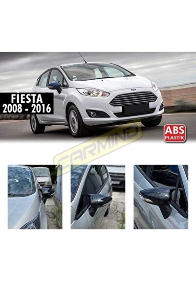 Carmind Ford Fiesta Batman Yarasa Ayna Kapağı Piano Black 2008-2017