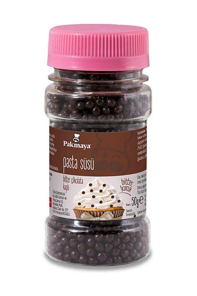 Pakmaya Dark Bead Cake Ornament 50 g