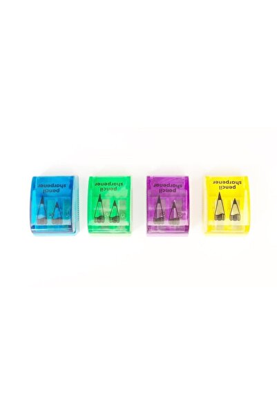 Onas 2 Pieces Boxed - Double Blade Pencil Sharpener with Lid