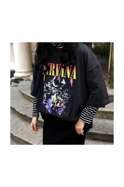 Köstebek Μπλουζάκι Nirvana - Kurt Cobain Mtv Unplugged Unisex