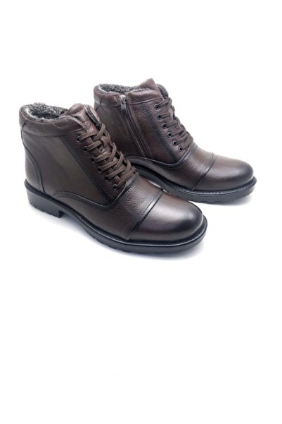 UMUT AYAKKABI Ανδρικές μπότες από γνήσιο δέρμα μεγάλου μεγέθους