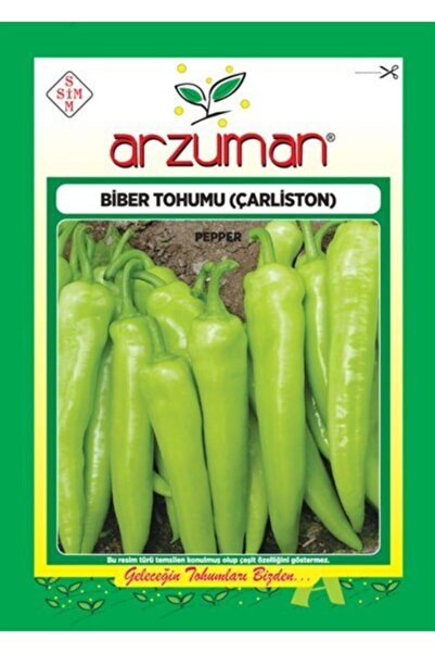 Arzuman Tohum Arzuman Sebze Çarliston Biber Tohumu 20 Gram