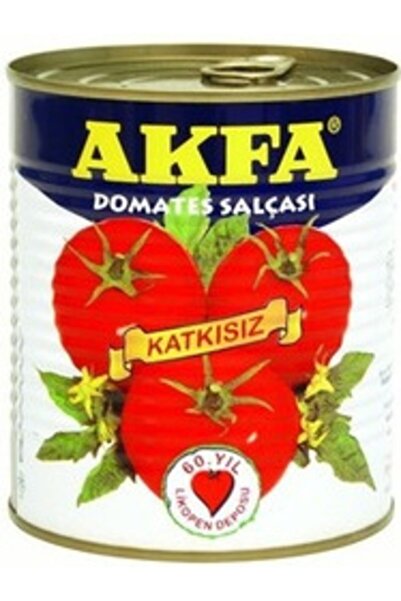 Genel Markalar Akfa Domates Salçası Teneke 4 X 830 G