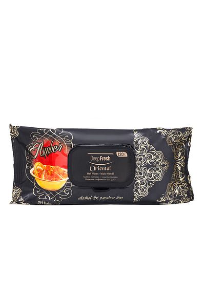 Deep Fresh Amber Wet Towel 120 Pcs
