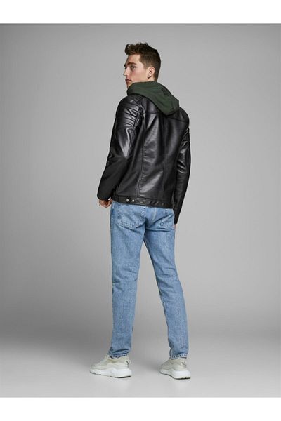 Jack & Jones Ανδρικό μαύρο μπουφάν Jjerocky Noos