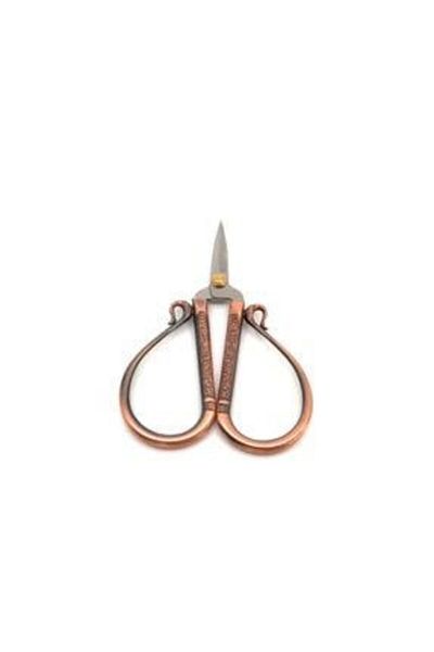 Fiona İstanbul Vintage Scissors Copper Engagement Promise Scissors