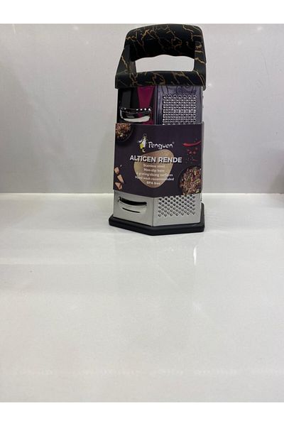 Penguen Marble Pattern Hexagon Grater
