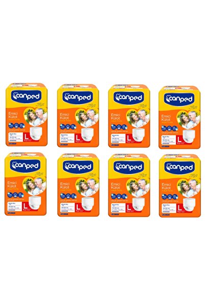 Canped Absorbent Panties Large Patient Diapers 8x8 Pack 64 Pieces