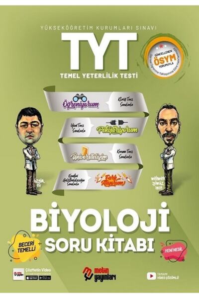 Metin Yayınları Tyt Biyoloji Soru Kitabı 2025