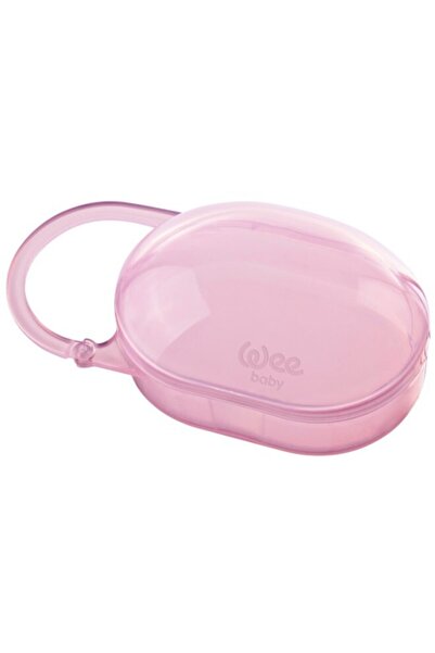 Wee Baby Saplı Emzik Kutusu Pembe