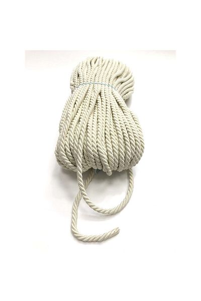Hobigram Κρεμ Κορδόνι Σχοινί 8 Mm 1 Mt-khc-1019 – Διακοσμητική κορδέλα, Κομψό Σχέδιο, Γυναικείο Αξεσουάρ – Διακοσμητική Κορδέλα