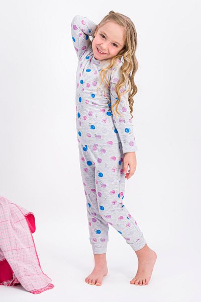 ROLY POLY Rolypoly Karmelange Happy Baloons Rabbit Girl's Pajama Set