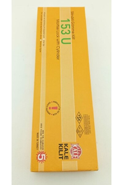 KALE Barelli Alüminyum Dış Kapı Kilidi