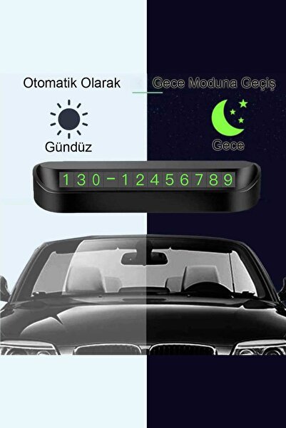 MOBEE Araç Torpido Üstü Aç Kapa Numaratör ( 40 Rakamlı )