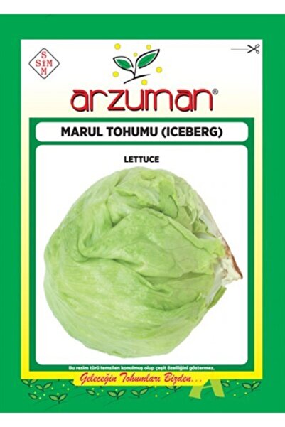 Arzuman Tohum Arzuman Sebze Iceberg Marul Tohumu