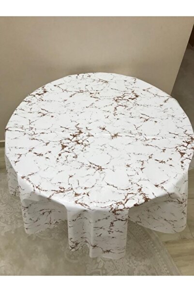 FANTASTIC Față de masă din pânză uleioasă din PVC, rotundă, înaltă, pentru ma...