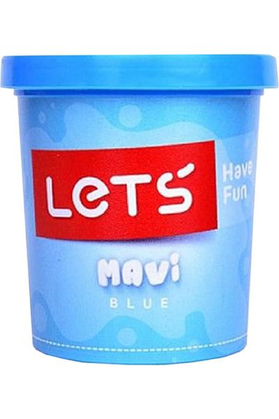 Lets Single Color Play Dough Blue 115 Gr 1 Pack 24 Pieces