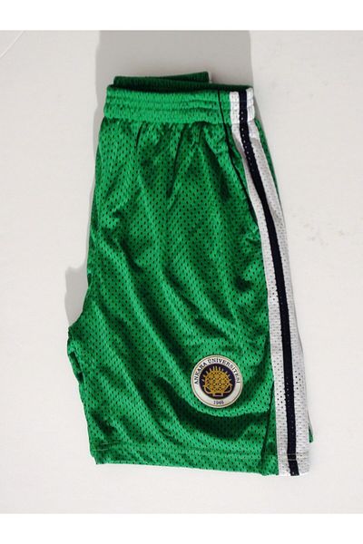 mAddog Unisex Πράσινο Αθλητικό Σορτς με λογότυπο της Πανεπιστημίου της Ανκάρας