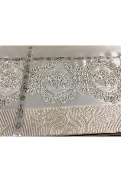 Aksuhome Ecru Dowry French Laced Pique Set