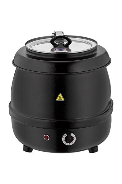 Remta CB10  9LT Çorba Isıtıcısı  Siyah Yuvarlak Çorbalık