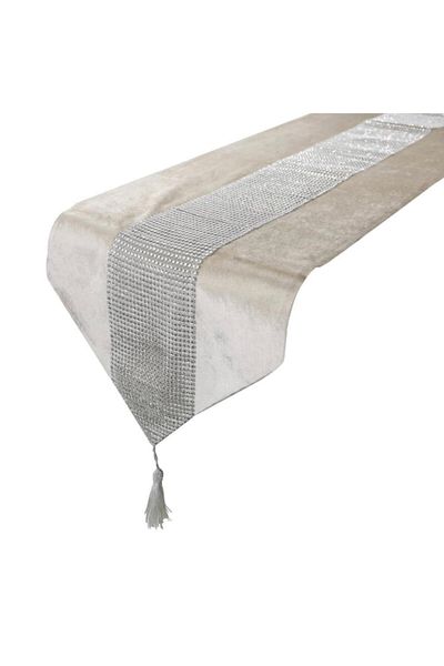LİNDA MİA Παπούτσια Runner Cream Stone Velvet