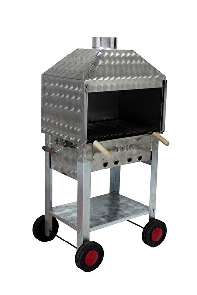 3M Mth-199 Davlumbazlı Lama Izgaralı Mangal (4 Tekerlekli)