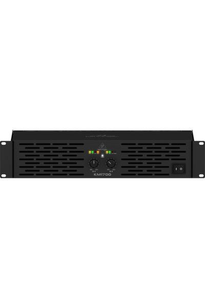 Behringer Km1700 Professional 1700-watt Stereo Power Amplifier With Atr - 2 X 800 Watts Into 4 Ohm