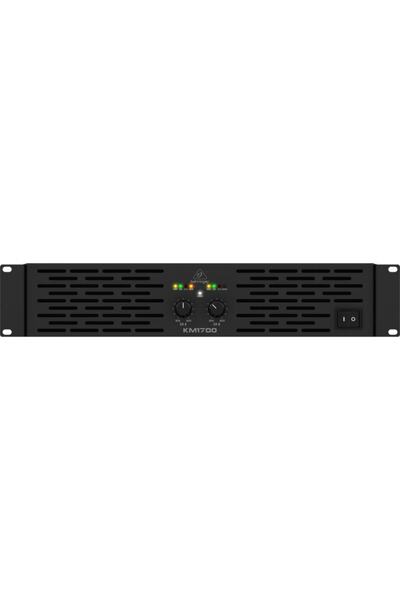 Behringer Km1700 Professional 1700-watt Stereo Power Amplifier With Atr - 2 X 800 Watts Into 4 Ohm