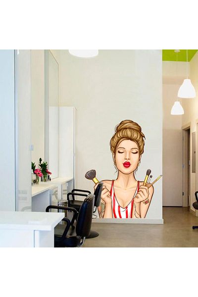 Parti Çocuk Beauty Salon Wall Sticker