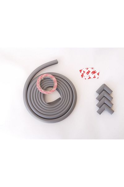 AGUBUGU BABY - Slim Rubber Edge + Corner Protector Set Gray