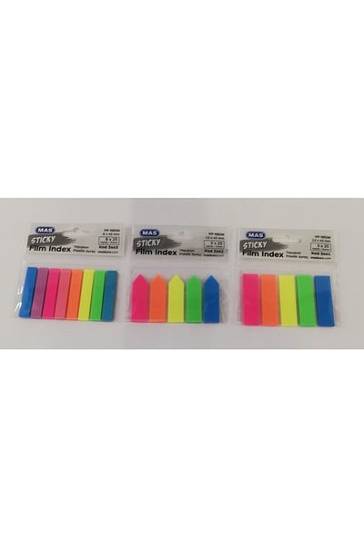 Mas Sticky Film Index Neon Colors