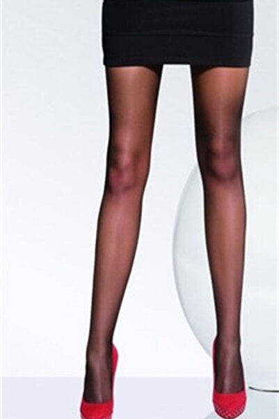 Daymod Women's Black Medium Thick Venus 20 Denier Shiny Pantyhose