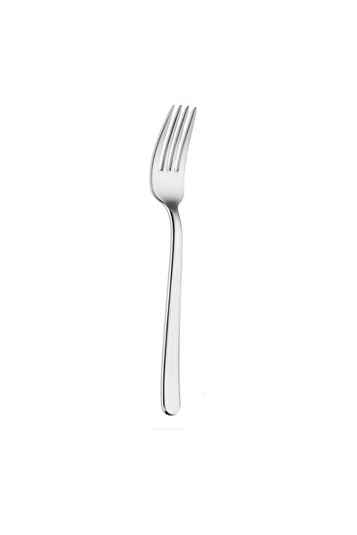 Aryıldız Crystal 6-Piece Stainless Steel Sweet Fork