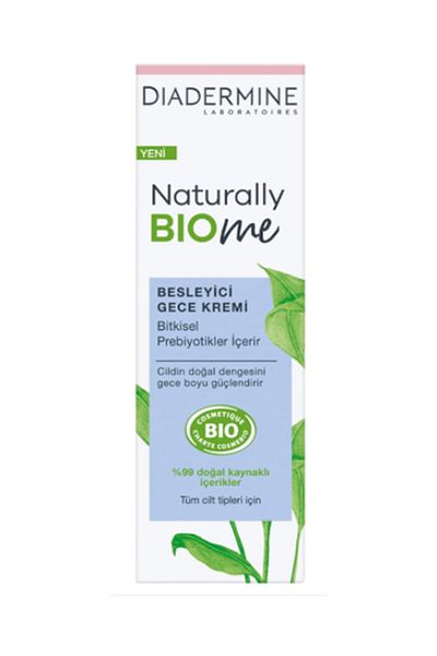 Diadermine 50 ml.Naturally Biome Night Cream - Kozmetikexpo