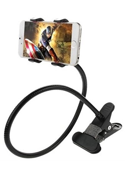 MOBEE Akrobat Telefon Tutucu Oynar Başlıklı (siyah) (kutusuz)