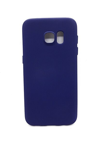 Molly Galaxy S7 Lacivert Mat Silikon Kılıf