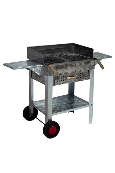 3M Mth-194 Pervazlı Kanatlı Çekmeceli Maltız Izgaralı Mangal (2 Tekerlekli)